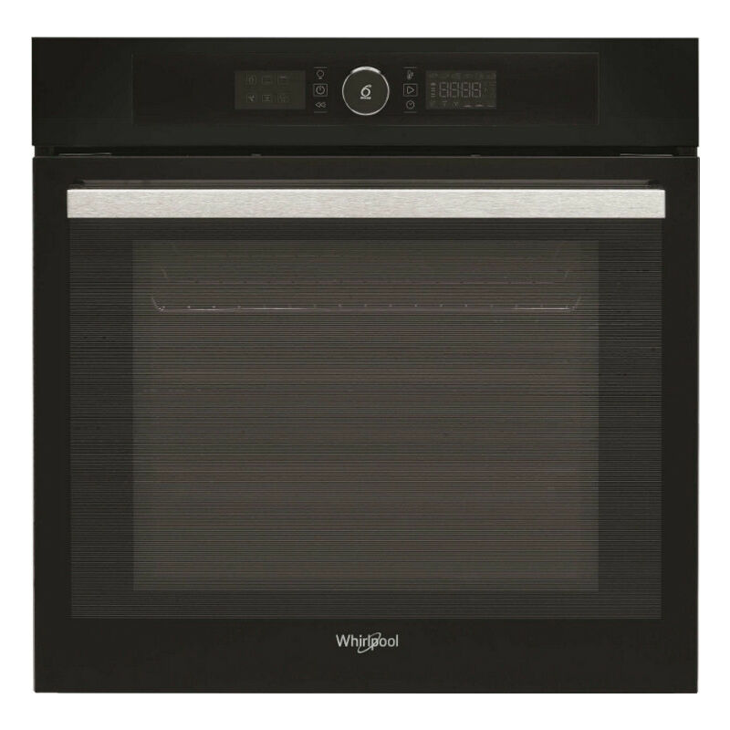 foto del prodotto whirlpool forno multifunzione integrato 73l 60cm pirolisi nero akz9635nb