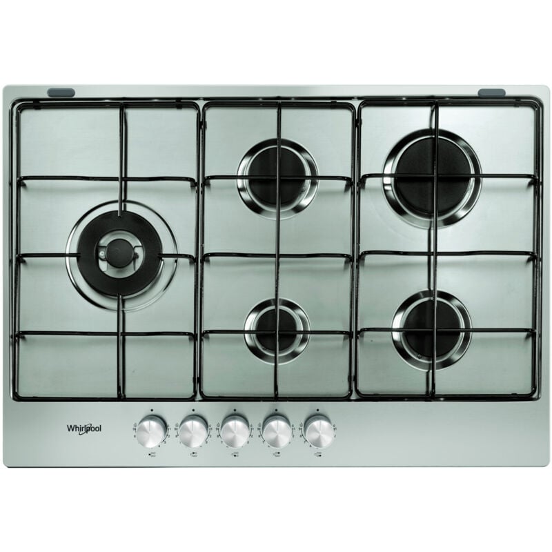 foto del prodotto whirlpool kgml 751 ix. colore del prodotto acciaio inox, posizionamento dell apparecchio da incasso, dimensione della larghezza del piano