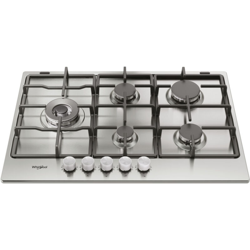 foto del prodotto whirlpool kgml 761 ix. colore del prodotto acciaio inox, posizionamento dell apparecchio da incasso, dimensione della larghezza del piano