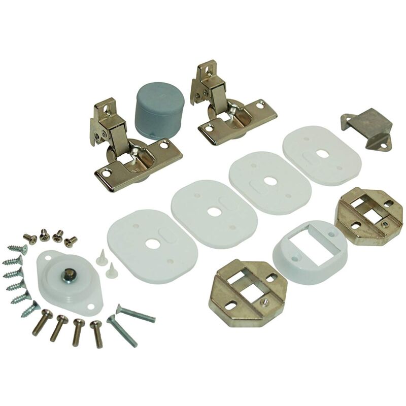 foto del prodotto whirlpool kit di incastro cardini originale lavatrice ariston hotpoint 43539553662894345390