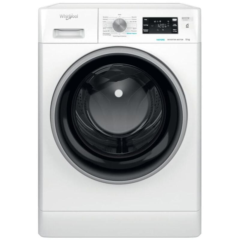 foto del prodotto whirlpool lavatrice a libera installazione ffb 848 bsv it bianco