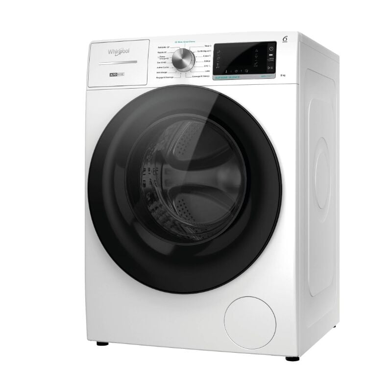 foto del prodotto whirlpool lavatrice obl 8kg 1400 giri min w8w846wbfr