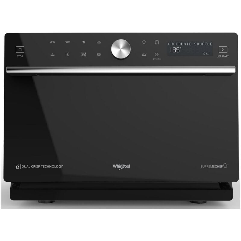 foto del prodotto whirlpool microonde combinato 33l 1000w nero mwsc9133sb