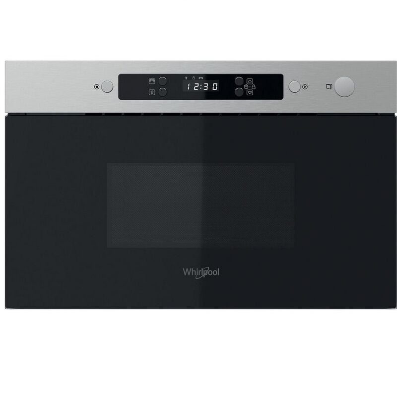 foto del prodotto whirlpool microonde solo 22l 1300w da incasso nero mbna900x