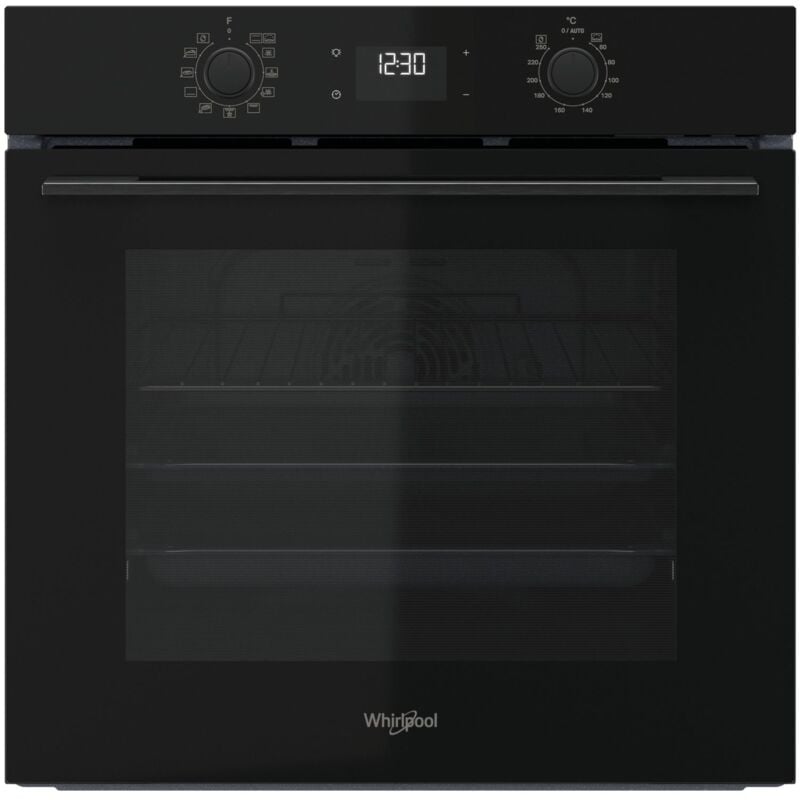 foto del prodotto whirlpool omk58hu1b. dimensione del forno media, tipo di forno forno elettrico, capacit interna forno totale 71 l. posizionamento