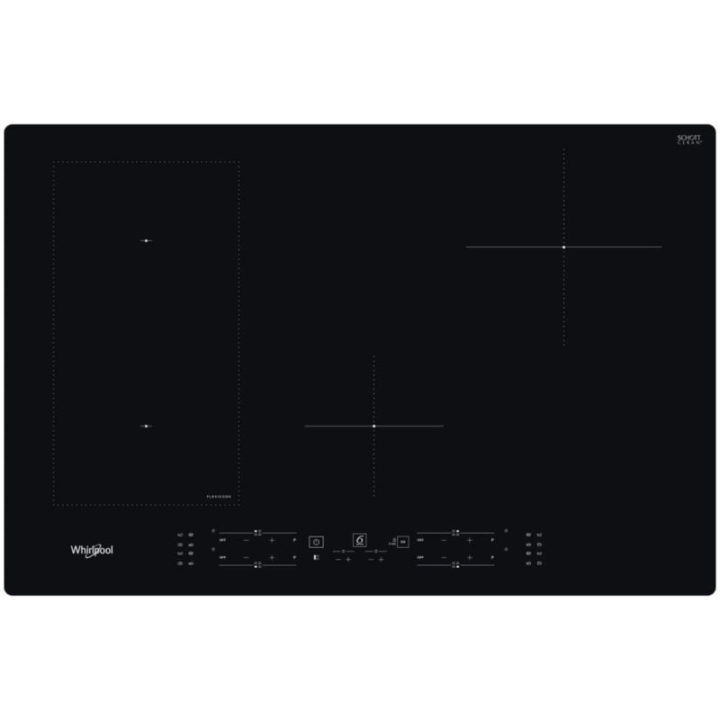 foto del prodotto whirlpool piano cottura a induzione wl b2977 ne da 77 cm