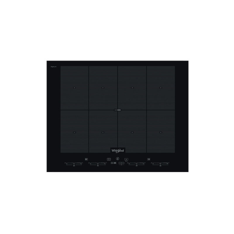 foto del prodotto whirlpool piano induz 65cm 2flexicook nero smo658cne