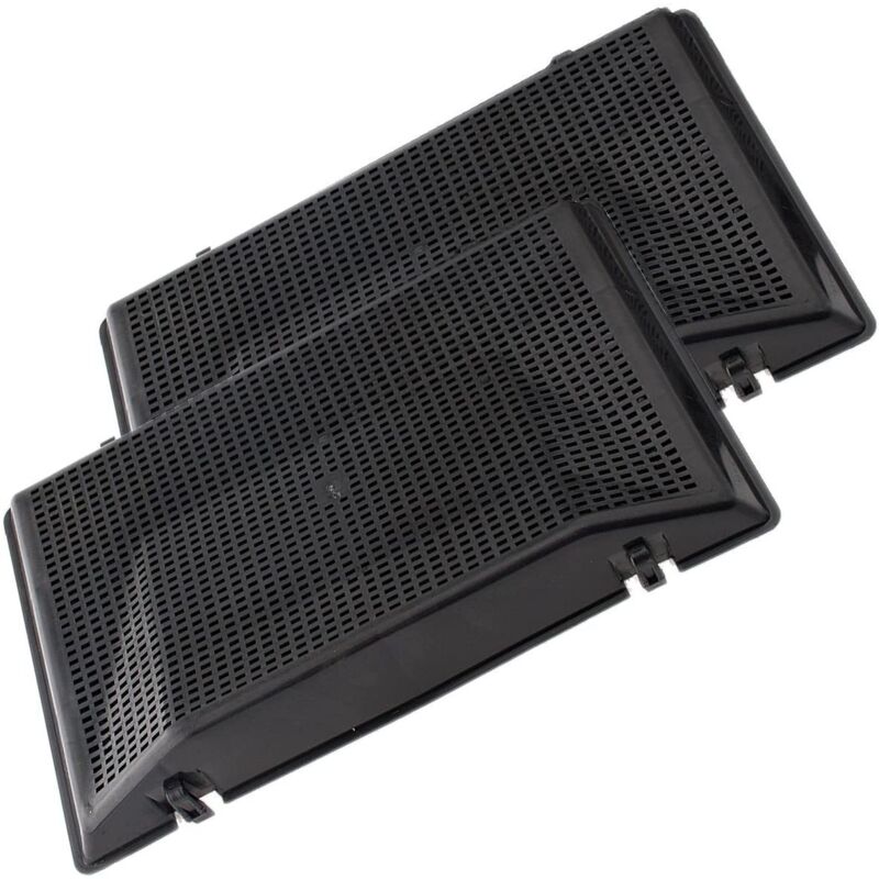 foto del prodotto whirlpool set di 2 filtri a carbone tipo 37 28,5 x 17,5 x 4 cm per cappa ikea, faure, ariston hotpoint, fagor, sauter