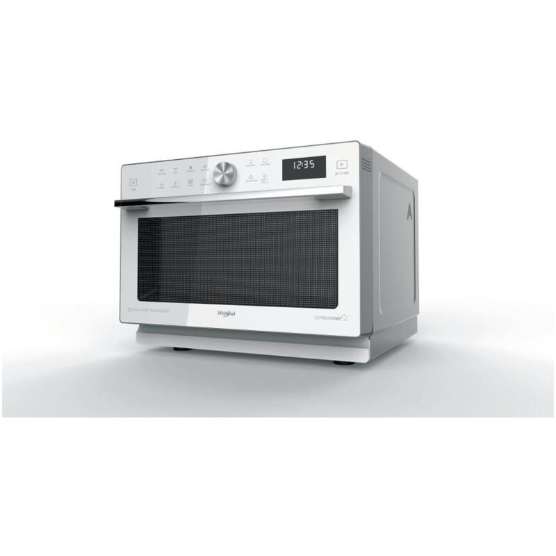 foto del prodotto whirlpool supreme chef mwsc 933 sw microonde superficie piana combinato 33 l 900 w bianco