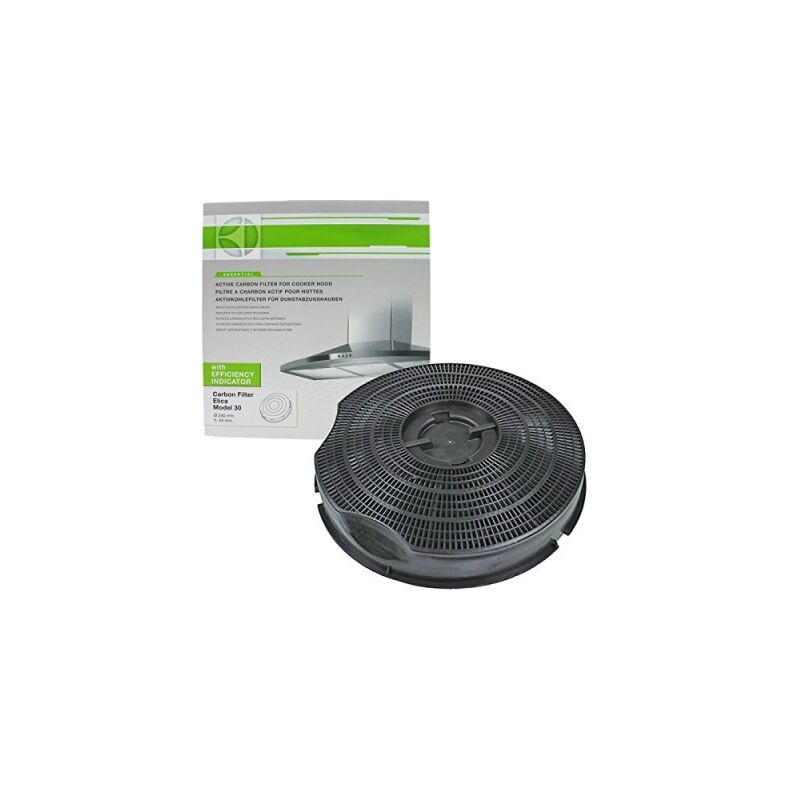 foto del prodotto whirlpool un vero filtro a carbone per il cofano di aspirazione philips akg akb akr g2p tipo 30 235 mm x 46 mm 