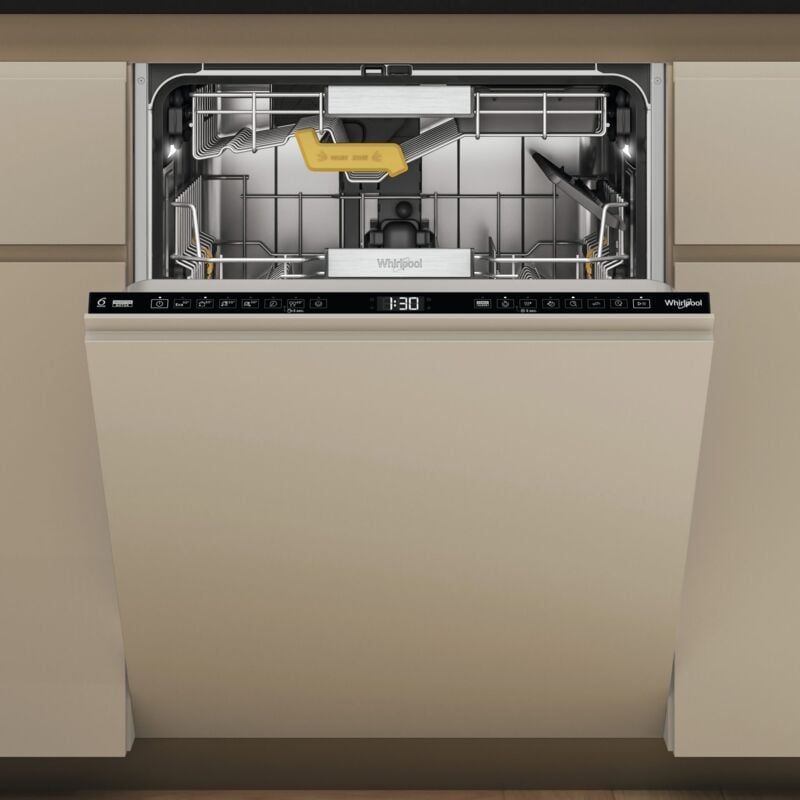 foto del prodotto whirlpool w8i hf58 tus. posizionamento dell apparecchio a scomparsa totale, dimensione dimensione massima 60 cm , colore pannello di controllo 
