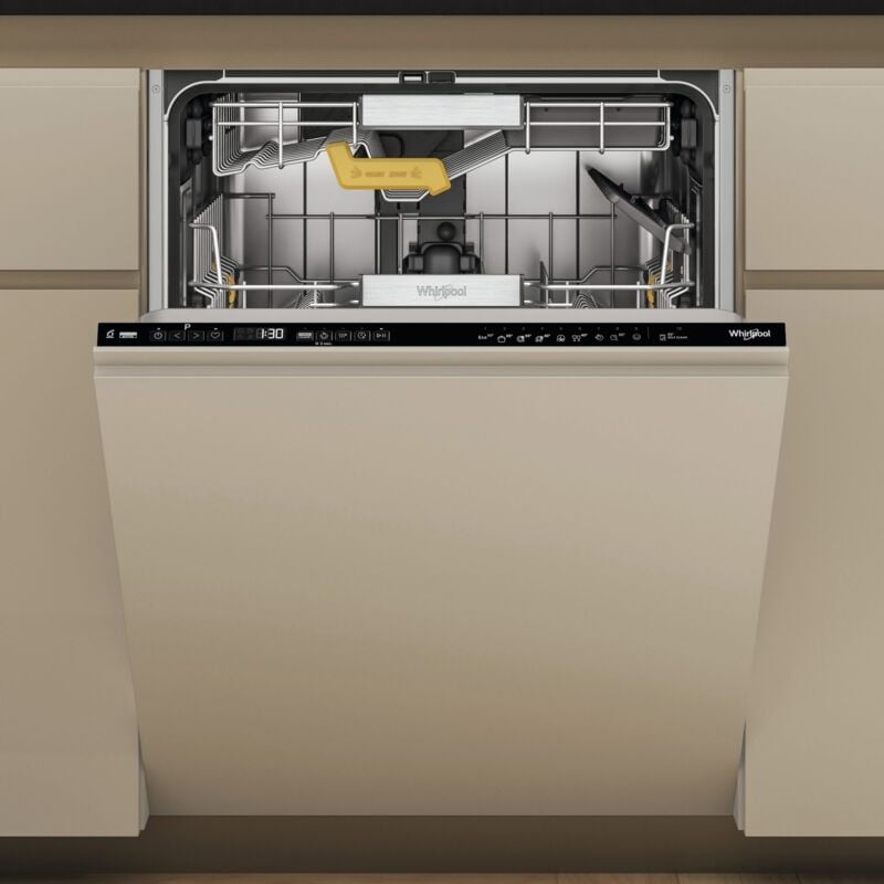 foto del prodotto whirlpool w8i hp42 lsc. posizionamento dell apparecchio a scomparsa totale, dimensione dimensione massima 60 cm , colore pannello di controllo 
