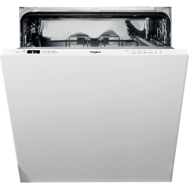 foto del prodotto whirlpool wis 5010. posizionamento dell apparecchio a scomparsa totale, dimensione dimensione massima 60 cm , colore della porta bianco. numero