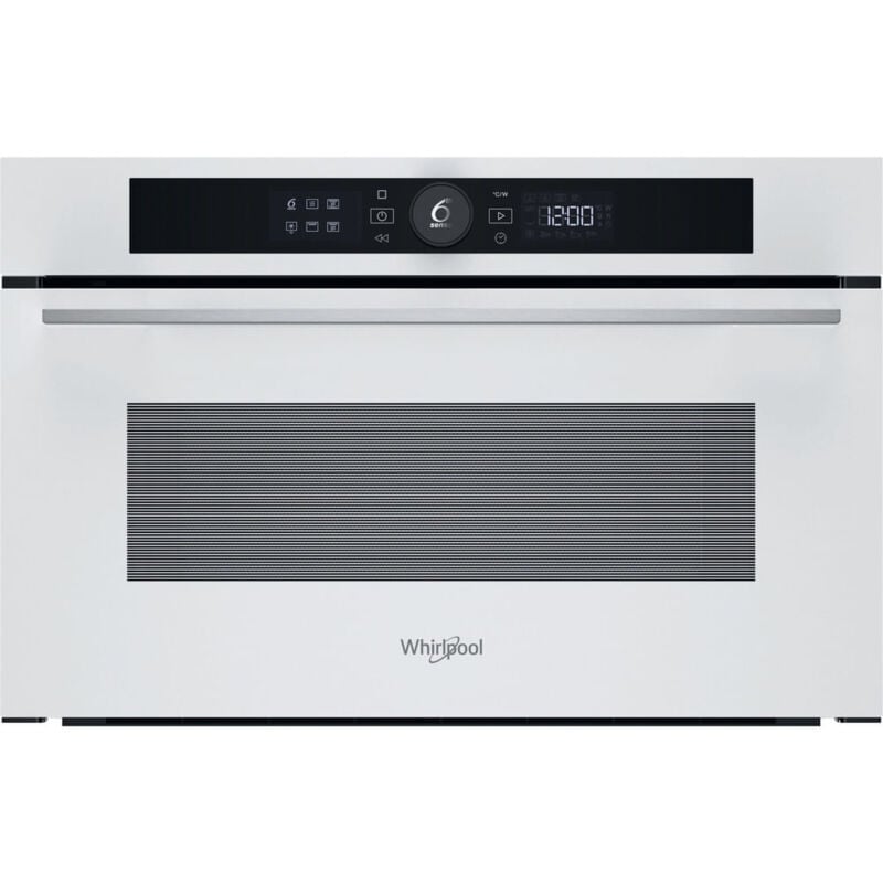foto del prodotto whirlpool wmd54mw. posizionamento dell apparecchio da incasso, tipo di prodotto microonde con grill, capacit interna 31 l, potenza microonde 