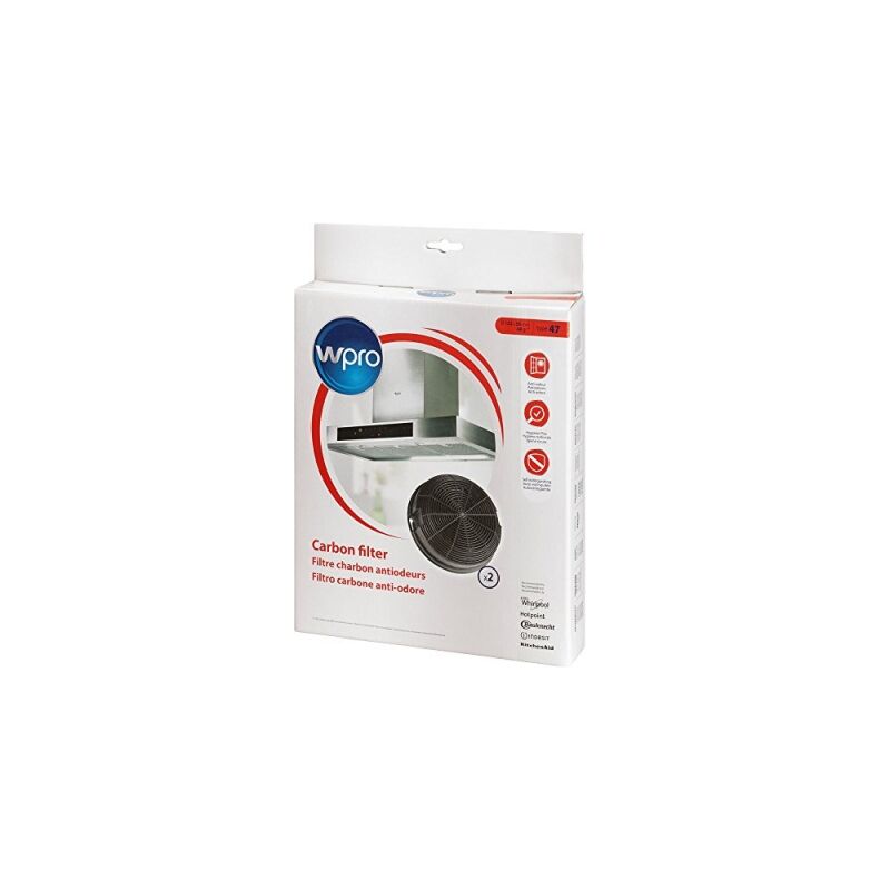 foto del prodotto whirlpool wpro amc023 2 filtro a carbone per hood akr685