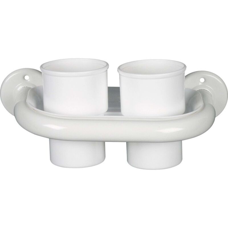 foto del prodotto white line portabicchieri, bianco 8007 aqualine