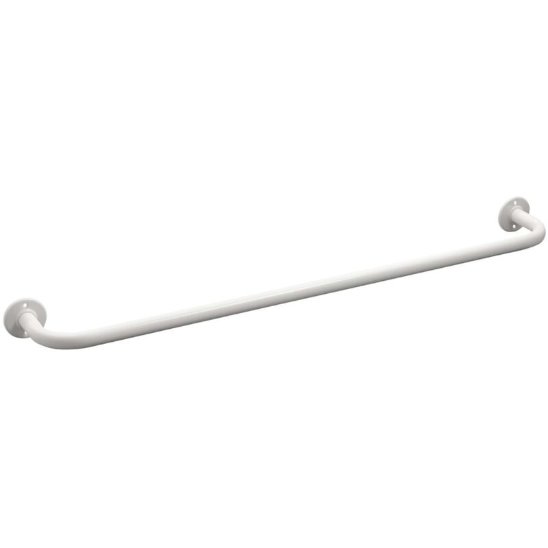 foto del prodotto white line portasciugamani, lunghezza 77 cm, bianco 8012 aqualine