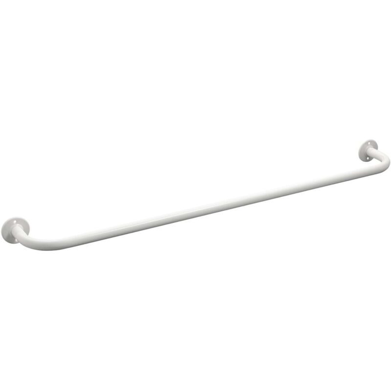 foto del prodotto white line portasciugamani, lunghezza 87 cm, bianco 8013 aqualine
