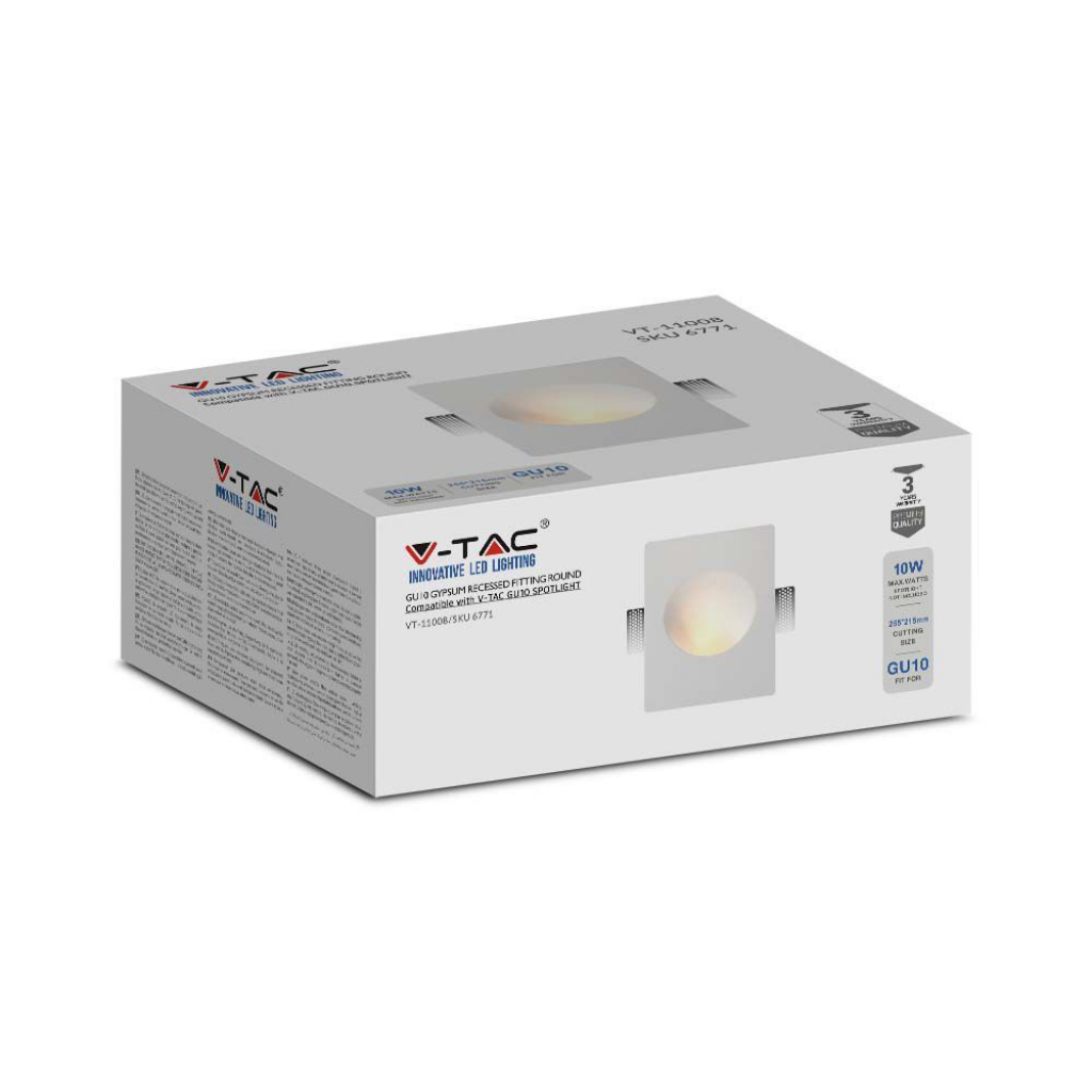 foto del prodotto white rotondo di gu10