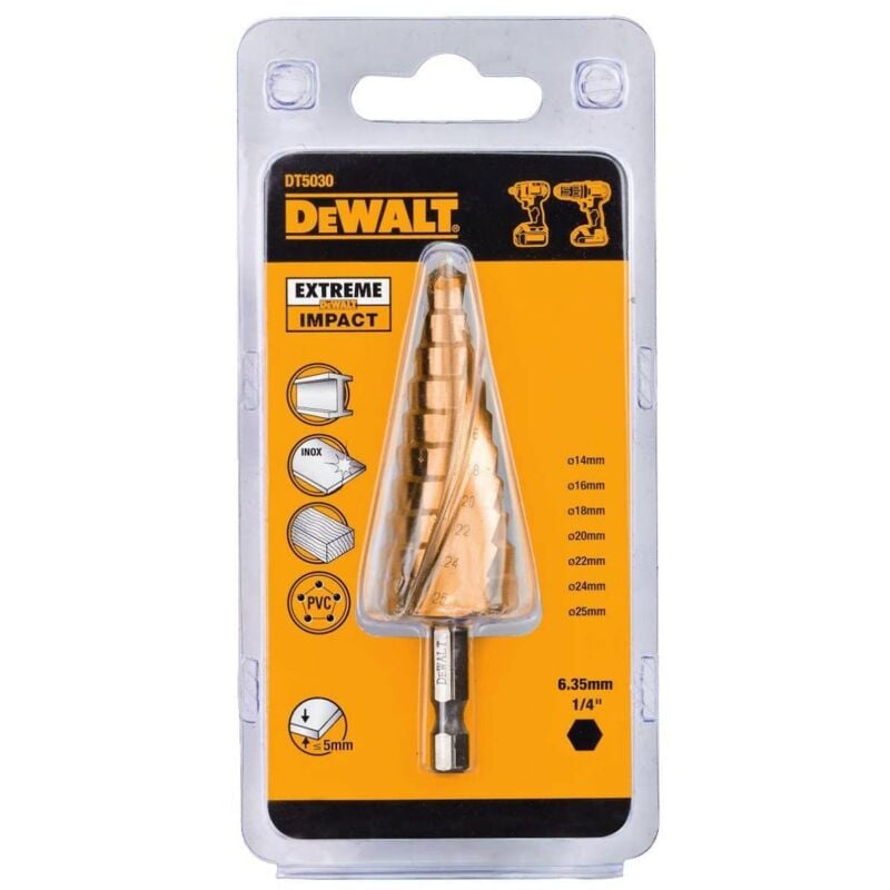 foto del prodotto wiert o stopniowe 14 25mm dewalt