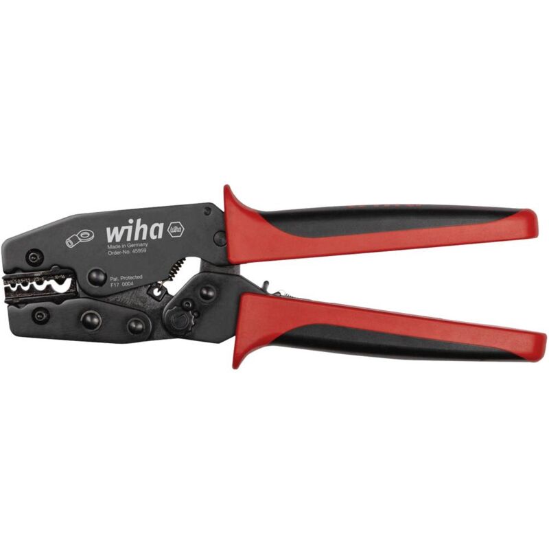 foto del prodotto wiha 45959 pinza crimpatrice capocorda non isolato 0.1 fino a 16 mm 