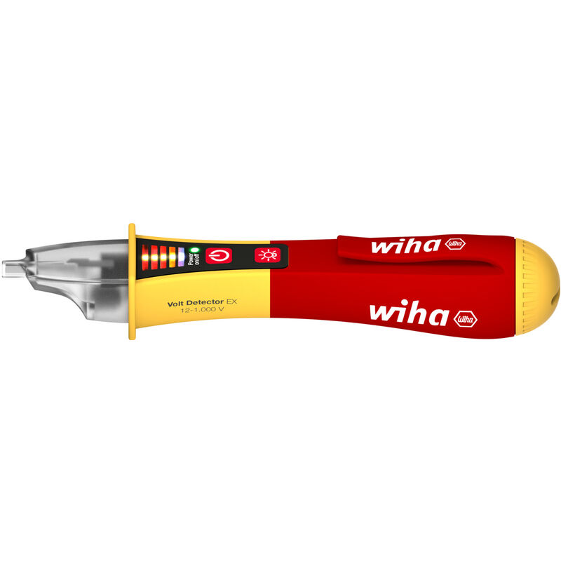 foto del prodotto wiha cercafase volt detector antideflagrante, senza contatto, monofase, 12 1.000 v ac incl. 2 pile aaa 44309 