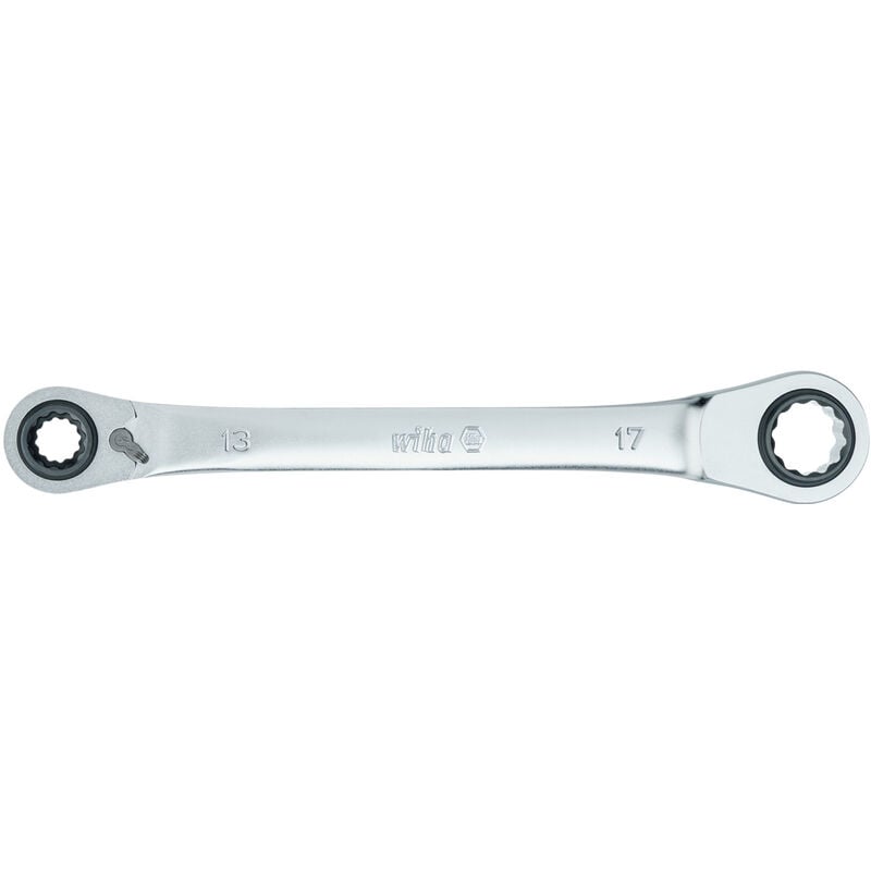 foto del prodotto wiha chiave a cricco a doppio anello 4in1 commutabile 10 mm x 17 mm 45421 