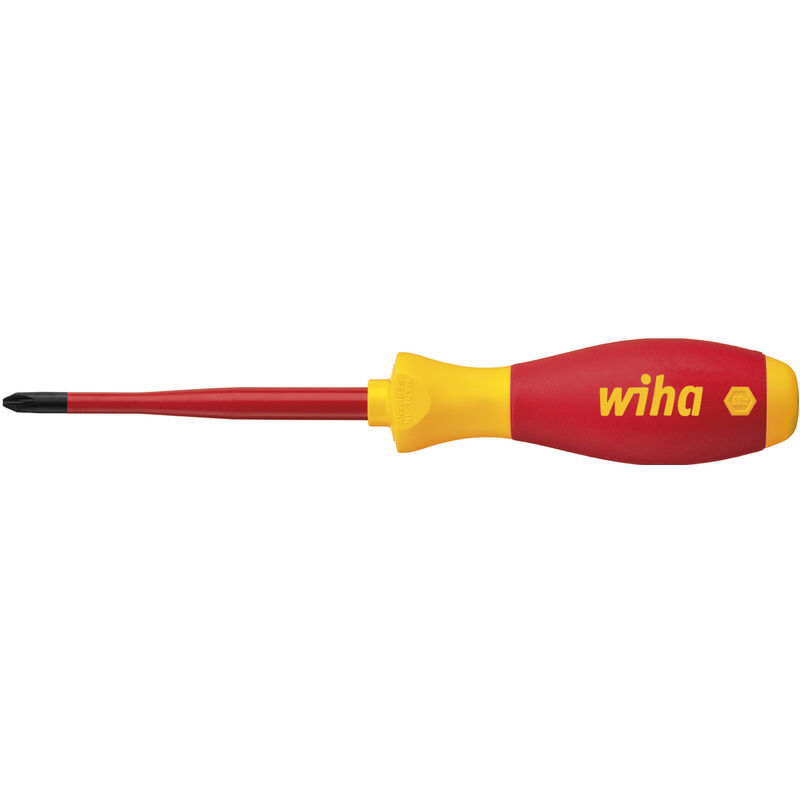 foto del prodotto wiha giravite softfinish electric slimfix phillips ph2 x 100 mm 35394 