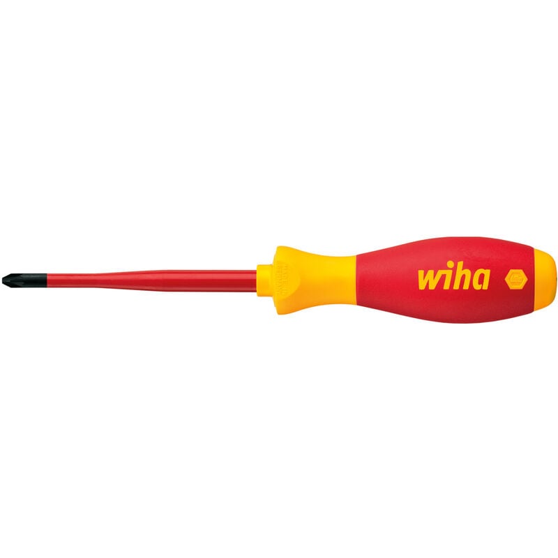 foto del prodotto wiha giravite softfinish electric slimfix pozidriv pz2 x 100 mm 35396 