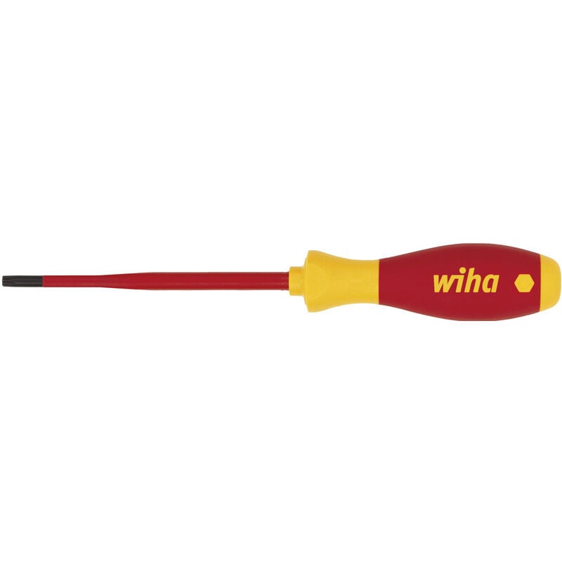 foto del prodotto wiha giravite softfinish electric slimfix torx tamper resistant con foro t20h x 100 mm 41143 