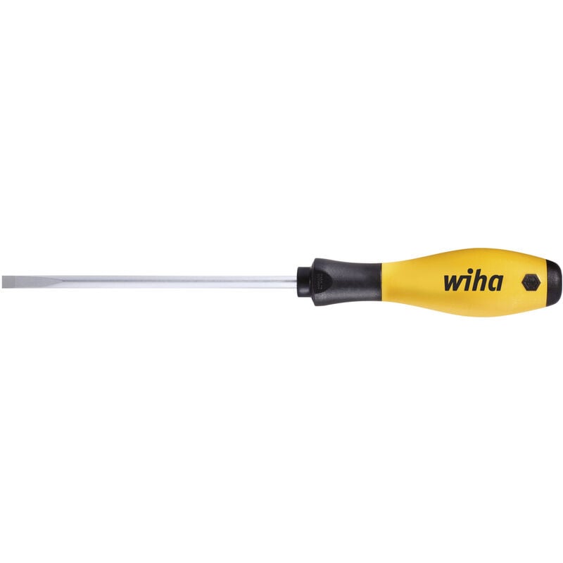 foto del prodotto wiha giravite softfinish esd a taglio 2.5 mm x 75 mm 08179 