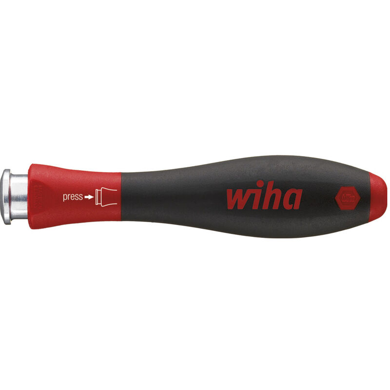 foto del prodotto wiha impugnatura per giravite softfinish telescopic per lama di ricambio system 4 4.0 mm 30373 