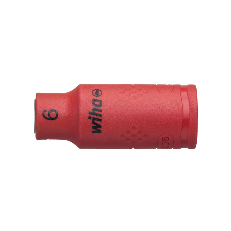 foto del prodotto wiha inserto per chiave a tubo, isolato esagono esterno 1 4 6.0 mm 43091 
