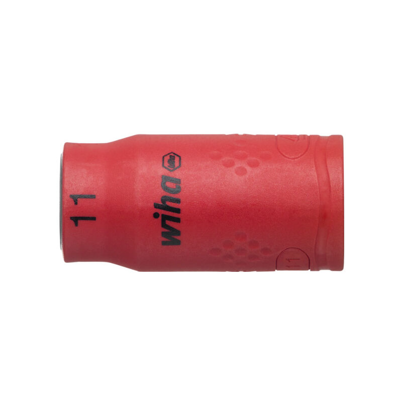 foto del prodotto wiha inserto per chiave a tubo, isolato esagono esterno 3 8 11.0 mm 43067 