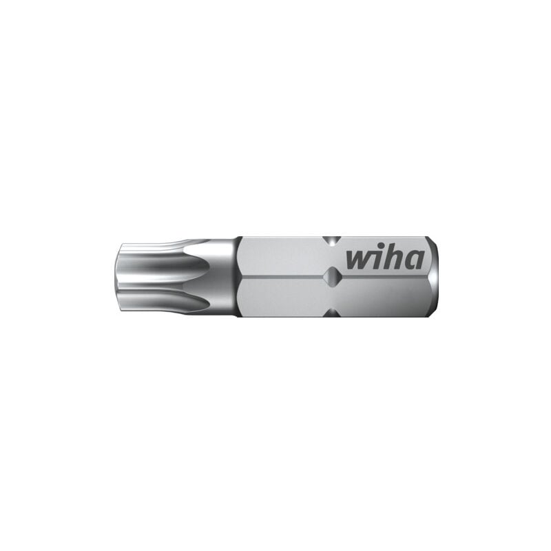 foto del prodotto wiha inserto standard 25 mm torx tamper resistant con foro , 1 4 c6,3 t20h 01729 