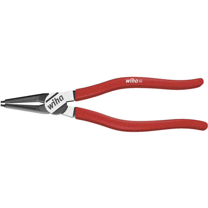 foto del prodotto wiha pinza per anelli di sicurezza classic per anelli interni fori di forma diritta j 3, 225 mm, 9 26784 