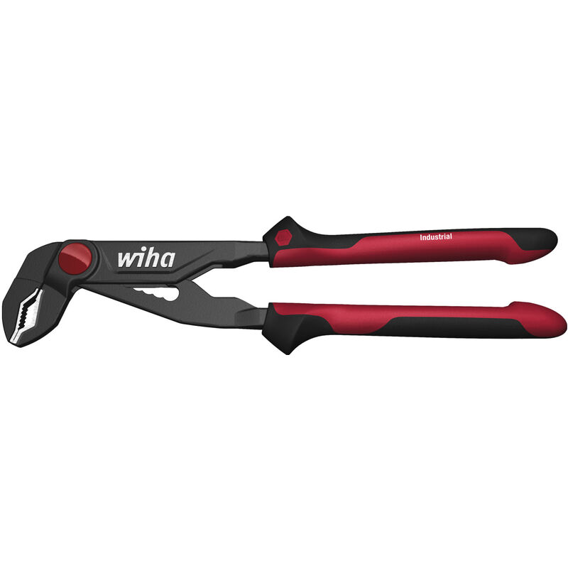 foto del prodotto wiha pinza stringitubo industrial con pulsante 180 mm 36987 