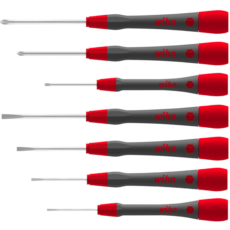 foto del prodotto wiha set di giravite di precisione picofinish a taglio, phillips, 7 pz. 42991 