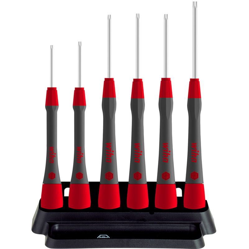 foto del prodotto wiha set di giravite di precisione picofinish torx 7 pz. con supporto 42997 