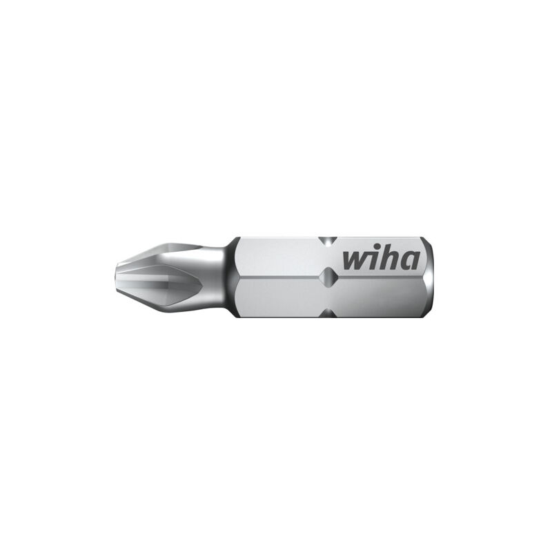 foto del prodotto wiha set di inserti standard 25 mm phillips ph2 , 3 pz., 1 4 , in custodia 07856 