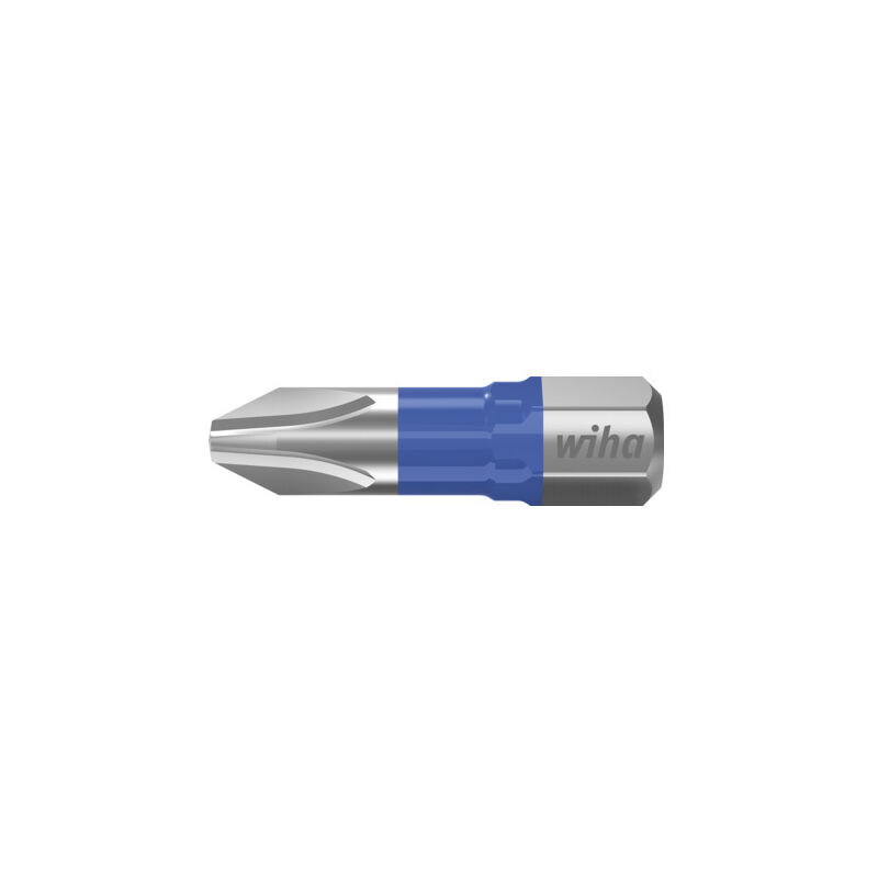 foto del prodotto wiha set di inserti t 25 mm phillips ph1 , 5 pz., 1 4 c6,3 in custodia 41598 