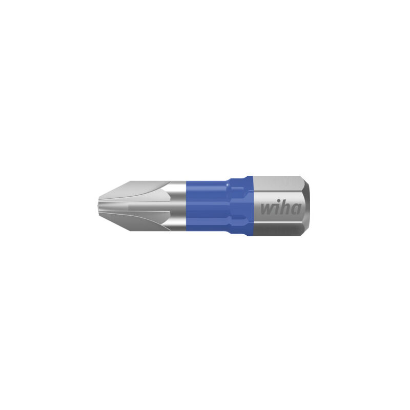 foto del prodotto wiha set di inserti t 25 mm pozidriv pz2 , 5 pz., 1 4 c6,3 in custodia 41602 