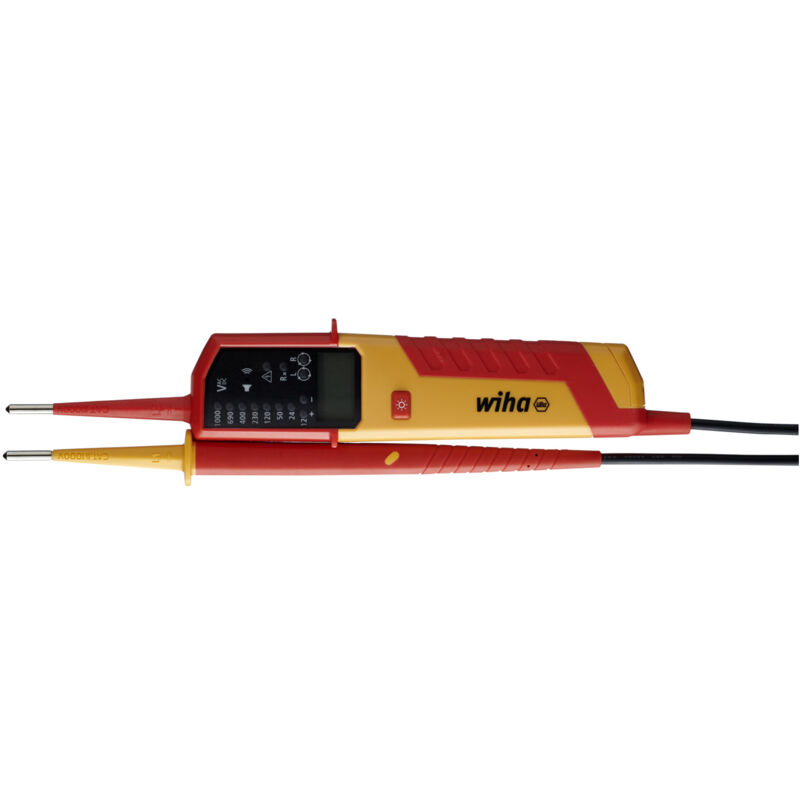 foto del prodotto wiha tester di tensione e continuit emobility 12 1.000 v ac, cat iv incl. 2 pile aaa 44319 