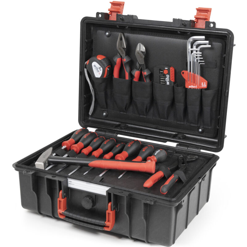 foto del prodotto wiha valigetta portautensili basic set l mechanic 38 pz. 45531 