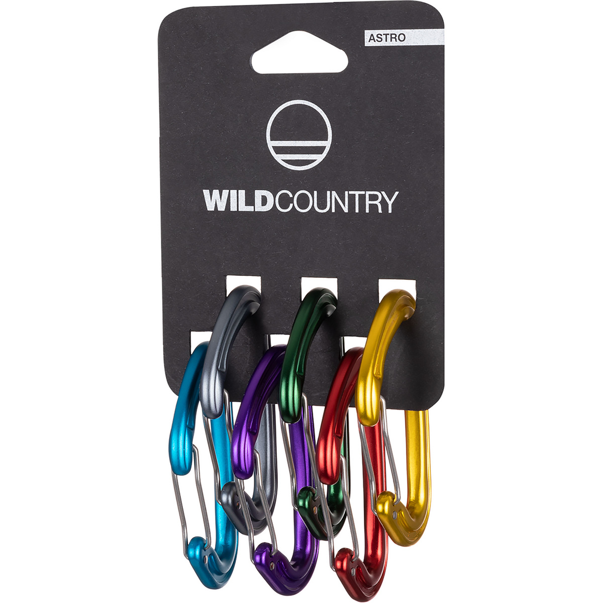 foto del prodotto wild country confezione 6 moschettoni astro rack