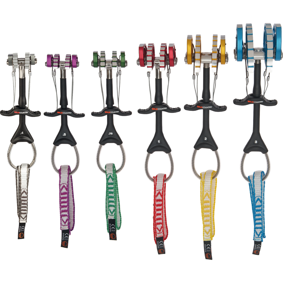 foto del prodotto wild country friend set 0.4, 0.5, 0.75, 1, 2, 3