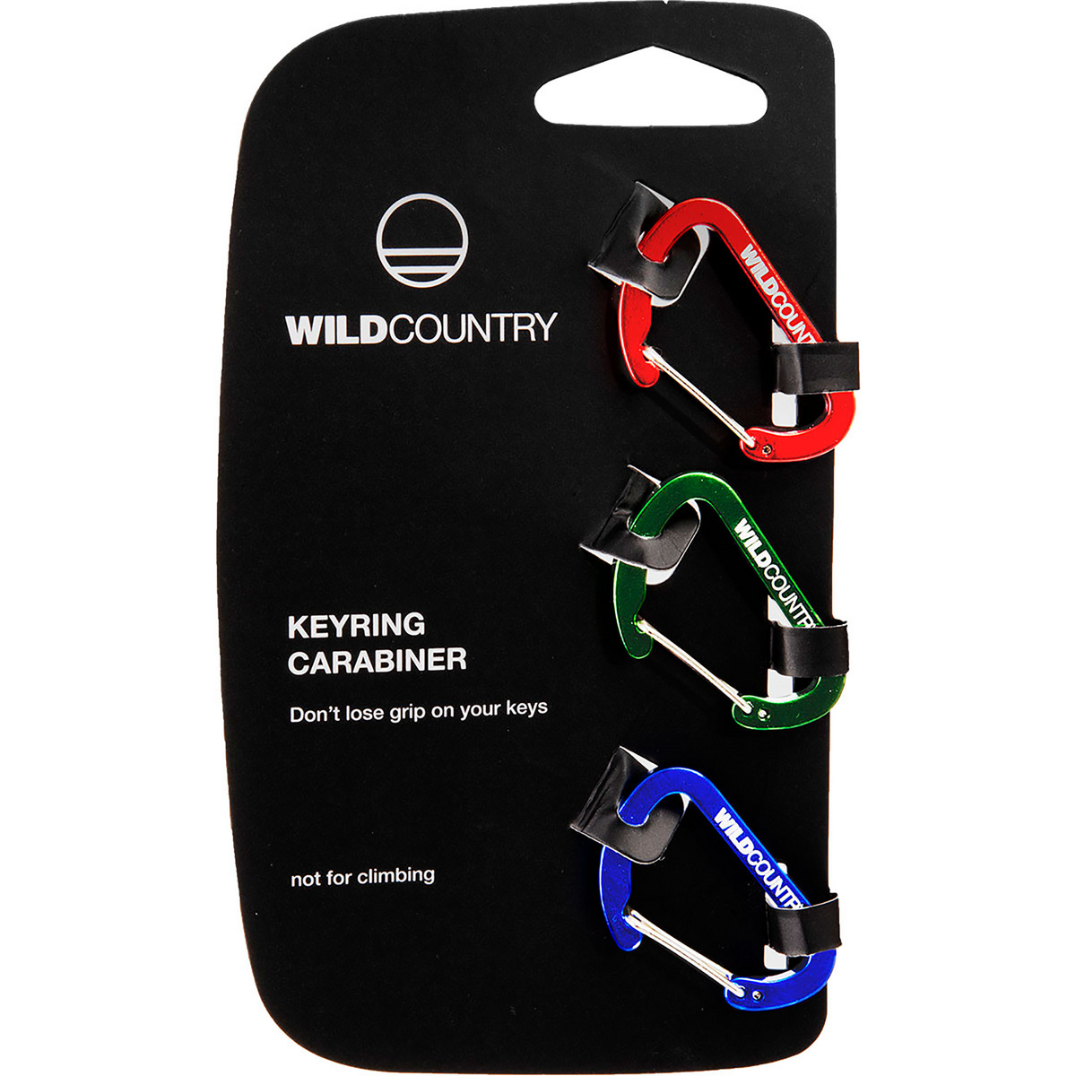 foto del prodotto wild country moschettone portachiavi confezione da 3