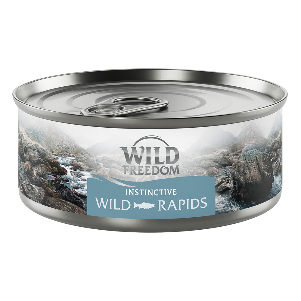 foto del prodotto wild freedom adult instinctive 6 x 70 g umido per gatto wild rapids salmone