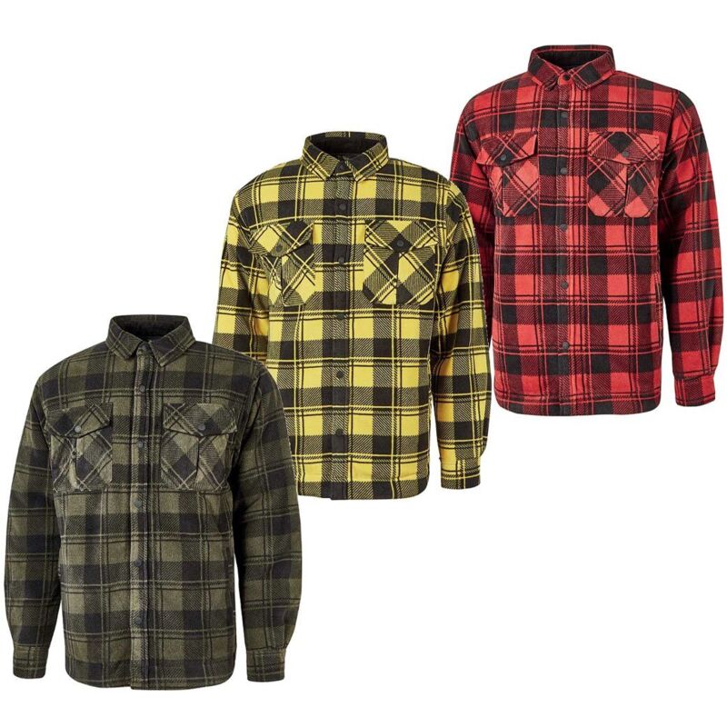 foto del prodotto willow camicia a scacchi in pile - 5xl - u-power