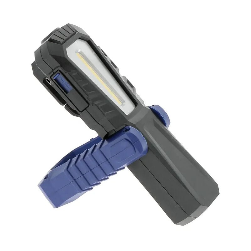 foto del prodotto wilmart torcia professionale a led ricaricabile.